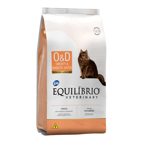 Equilibrio Cat Veterinary O&D Obesidad Y Diabetes
