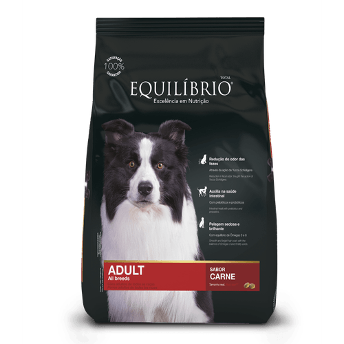 Equilibrio Adultos All Breeds Sabor Carne