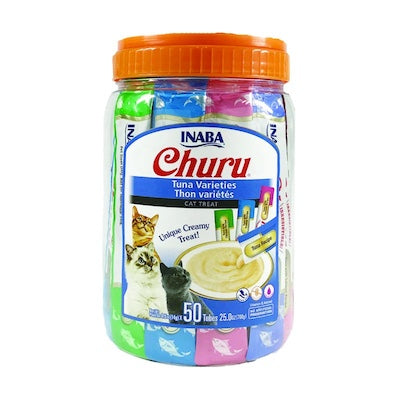 Churu Snack Cremoso Bombonera Para Gato Tuna Varietes - 50 und