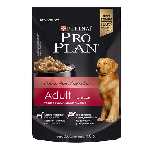Pro Plan Wet Dog Adulto Meat - 100 Gr