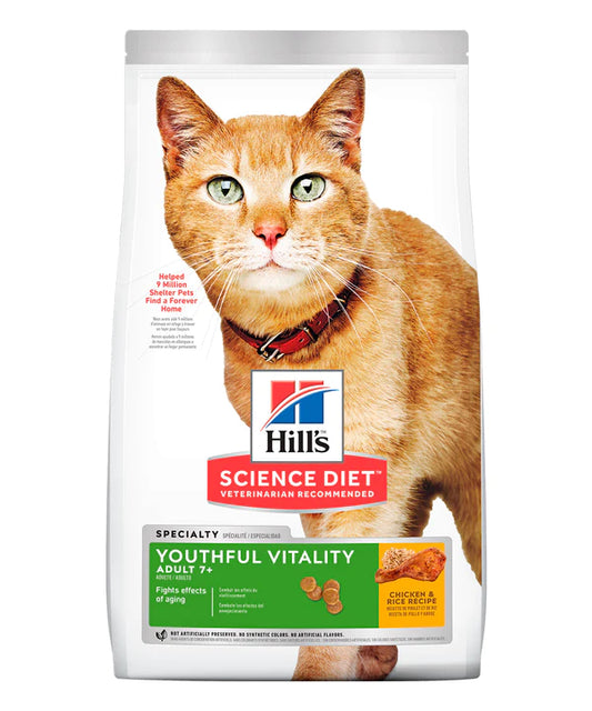 Hills Cat Youthful V Adulto + 7 Pollo