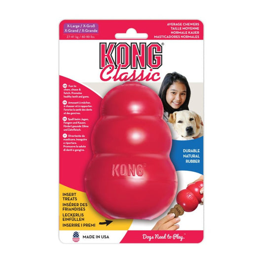 Kong Dog Caucho Classic Portapasabocas