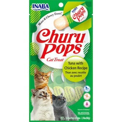Churu Pops Snack Gato Atun Con Pollo 60gr